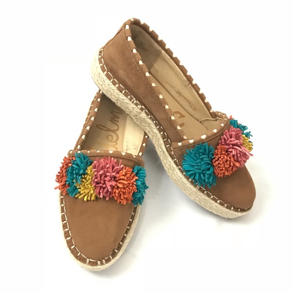 Sam Edelman Issa Pom Pom Espadrilles - Picture 2 of 6